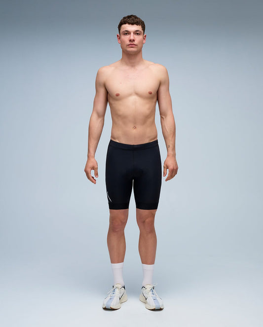 2XU Men's Core Tri 8 Inch Shorts - Black/White - D Byk Store