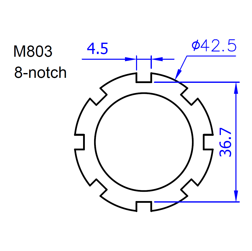 Icetoolz M803 Lockring Tool for Bosch Gen4 - D Byk Store