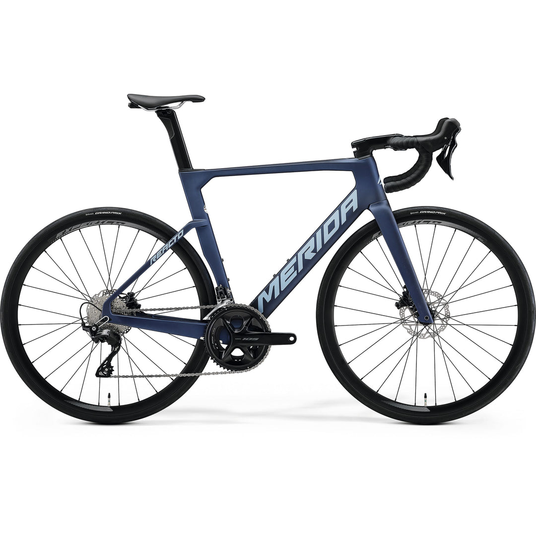 Merida Reacto 4000 Frameset 2026 - Matt Mountain Blue (Black) - D Byk Store