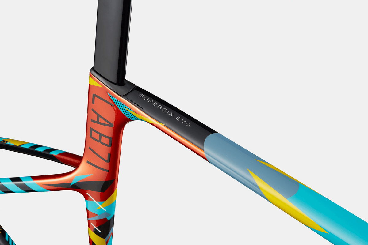 Cannondale SuperSix EVO LAB71 Frameset (Black with WOW Colors) - D Byk Store