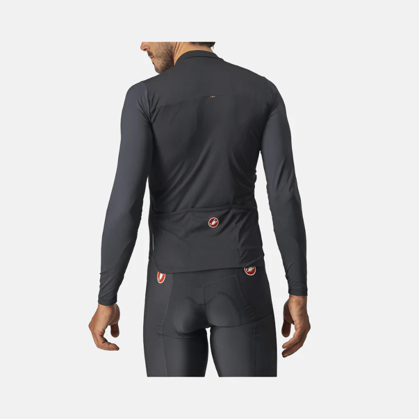 Castelli Prologo 7 Jersey - Saffron/light Black - Military G - D Byk Store
