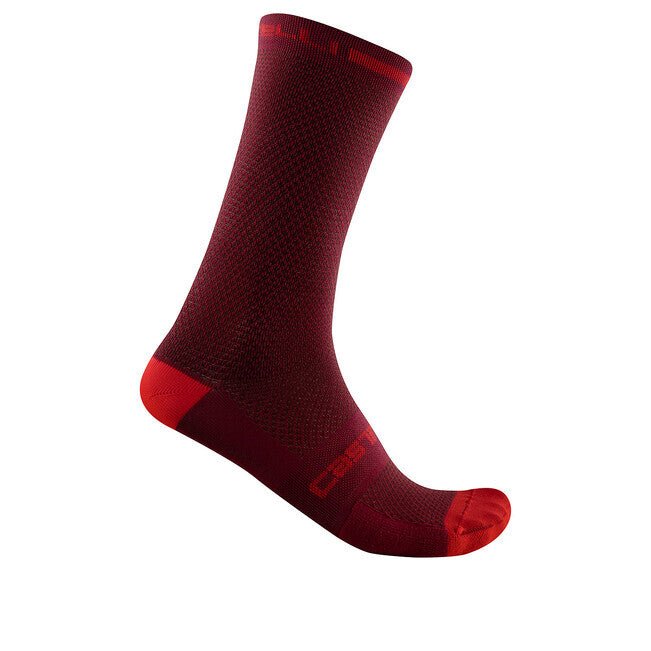 Castelli Superleggera T18 Socks - Bordeaux - D Byk Store