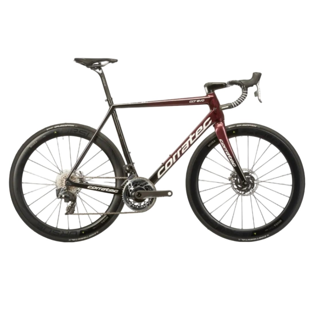 Corratec CCT EVO Factory Team 105 Bike - Black Red Design – D Byk