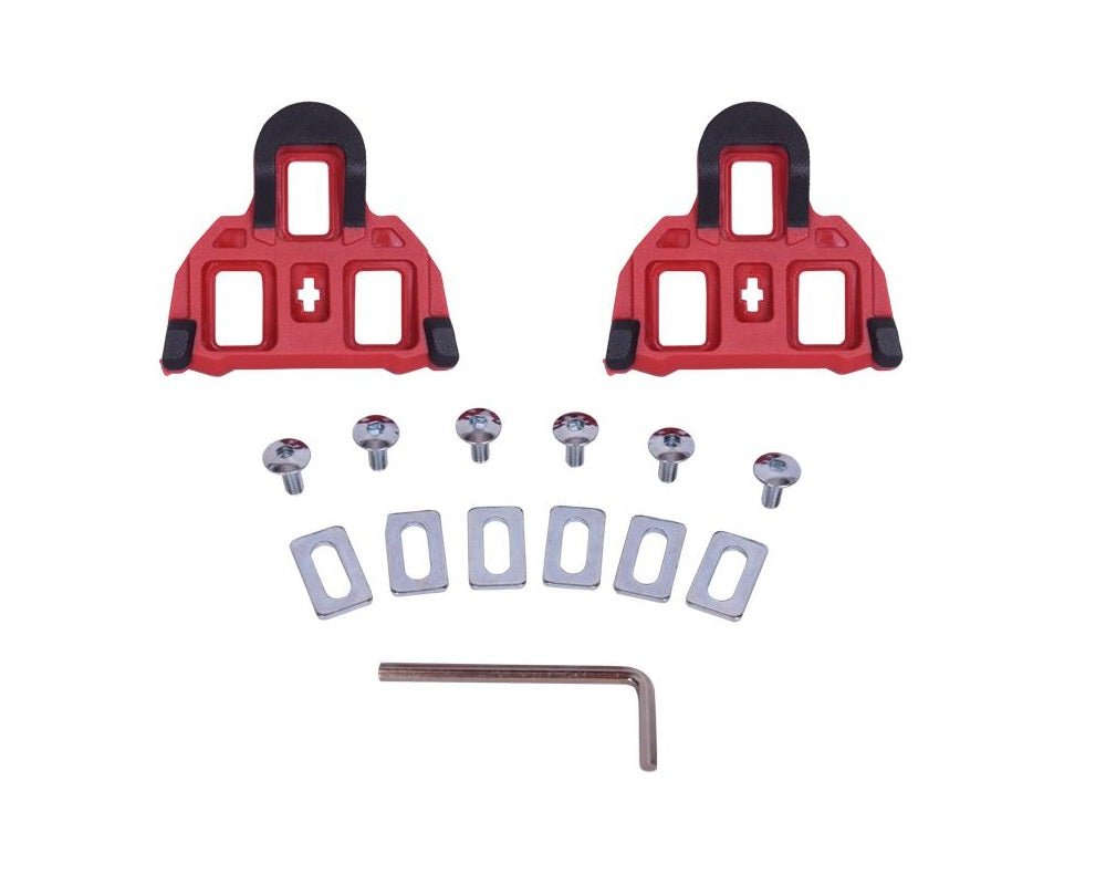 FLR Cycling Cleat RN0 +4mm Wrench SPD-SL - Red - D Byk Store