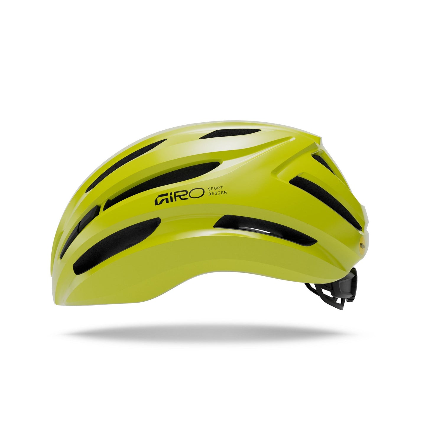 Giro Isode MIPS II Cycling Helmet - Gloss Hi Viz Yellow - D Byk Store