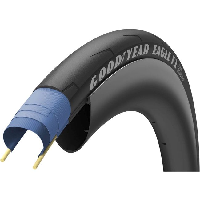 Goodyear Eagle F1 Clincher Tyre - Tube Type - Black - D Byk Store