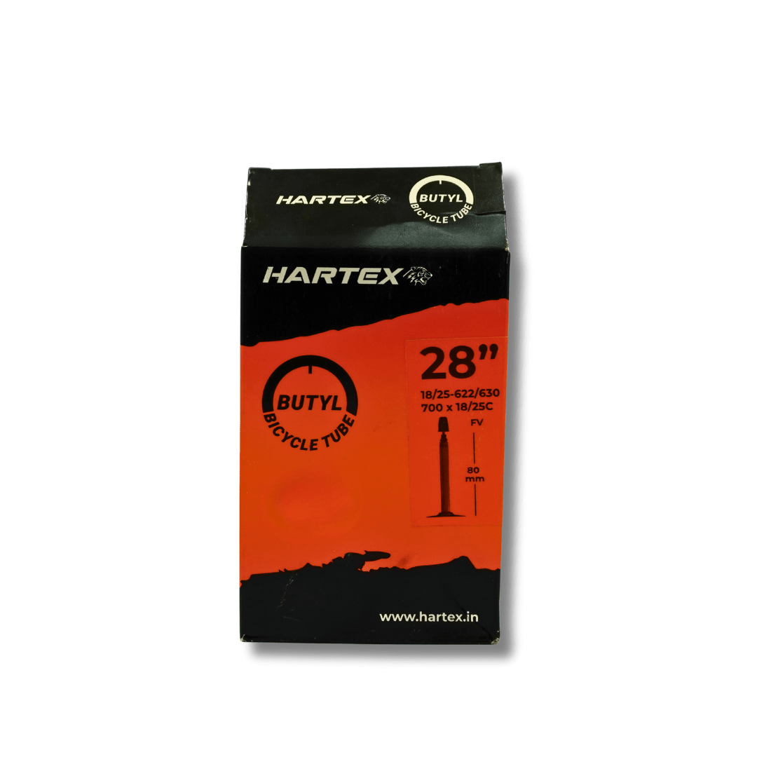 HARTEX 18/25 - 622/630 (RACE 28) RVT Presta 60MM - Road inner tube - D Byk Store