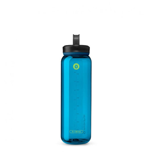 Hydrapak Recon Clip & Carry Water Bottle - Bay Blue (1 Litre) - D Byk Store