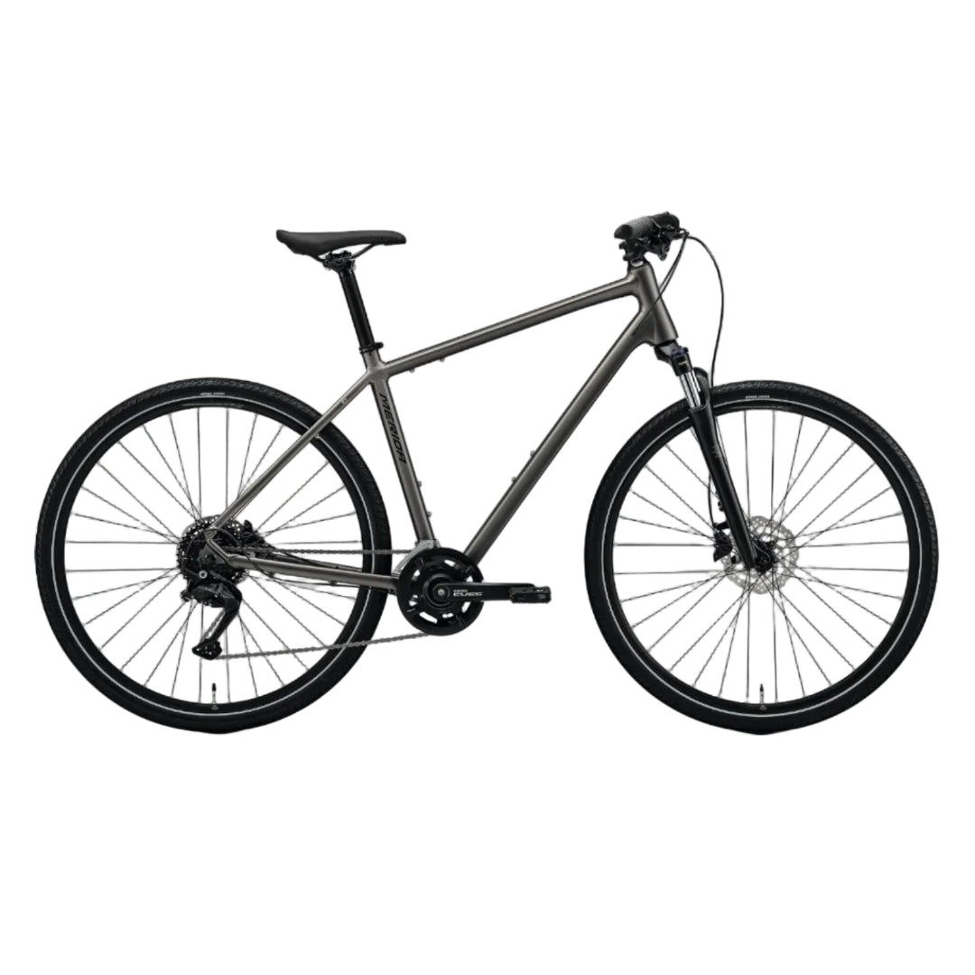 Merida Big Crossway 100 2026 - Silk Warm Slate Grey (Black)
