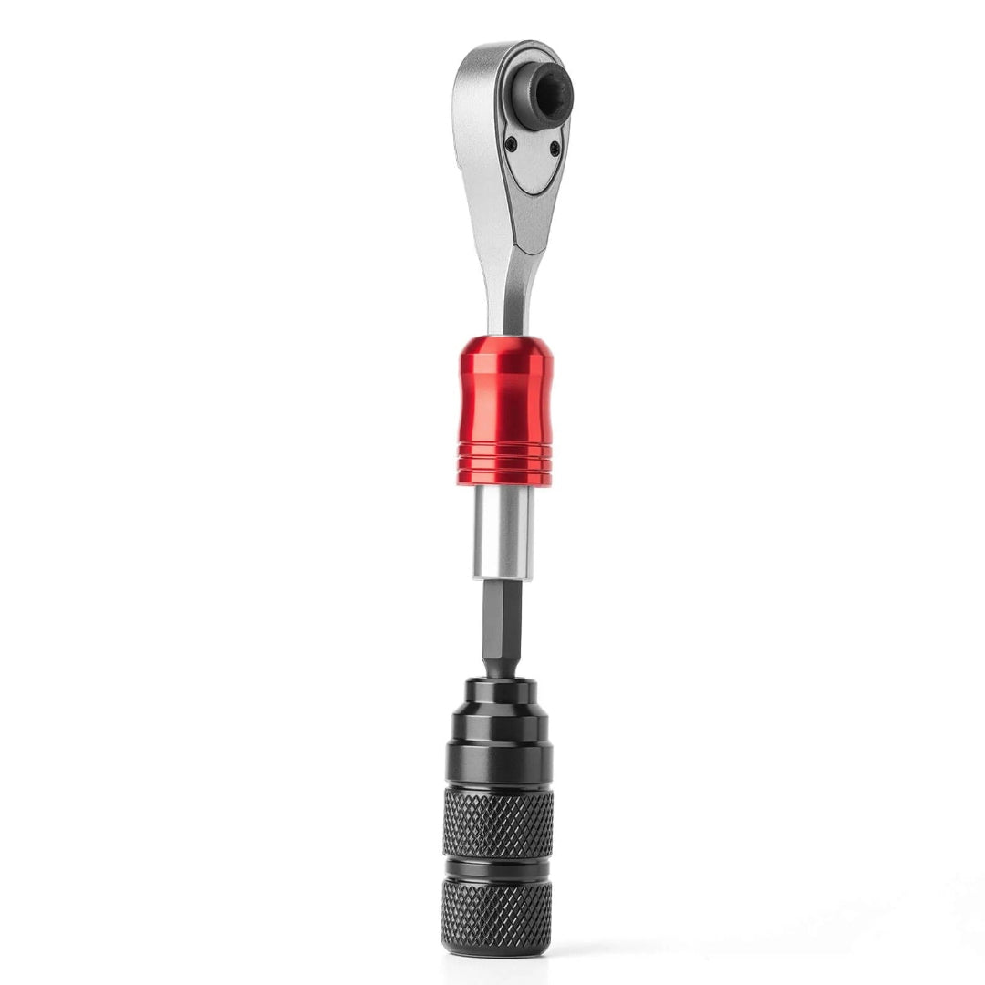 ROCKBROS Mini Ratchet Wrench with 10 Bits, Tire Wrench, and Magnetic Bits
