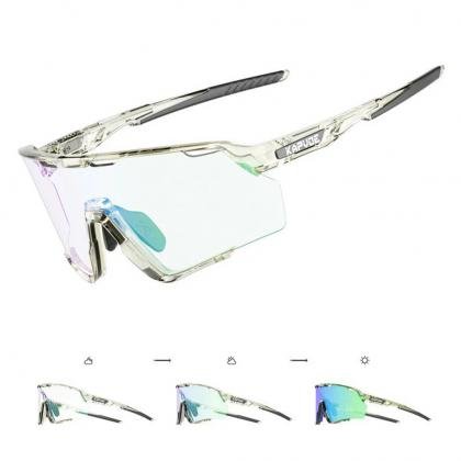 Kapvoe X170 Colour Changing Frame Photochromic Sunglasses - Green - D Byk Store