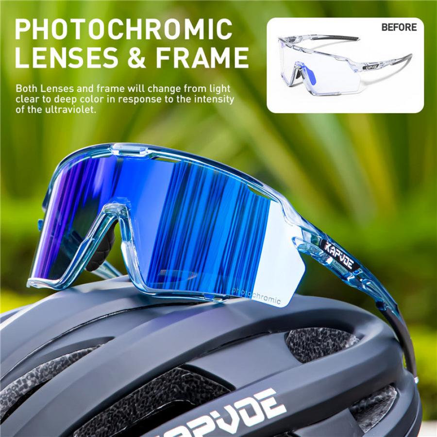 Kapvoe X170 Colour Changing Frame Photochromic Sunglasses-Pink - D Byk Store