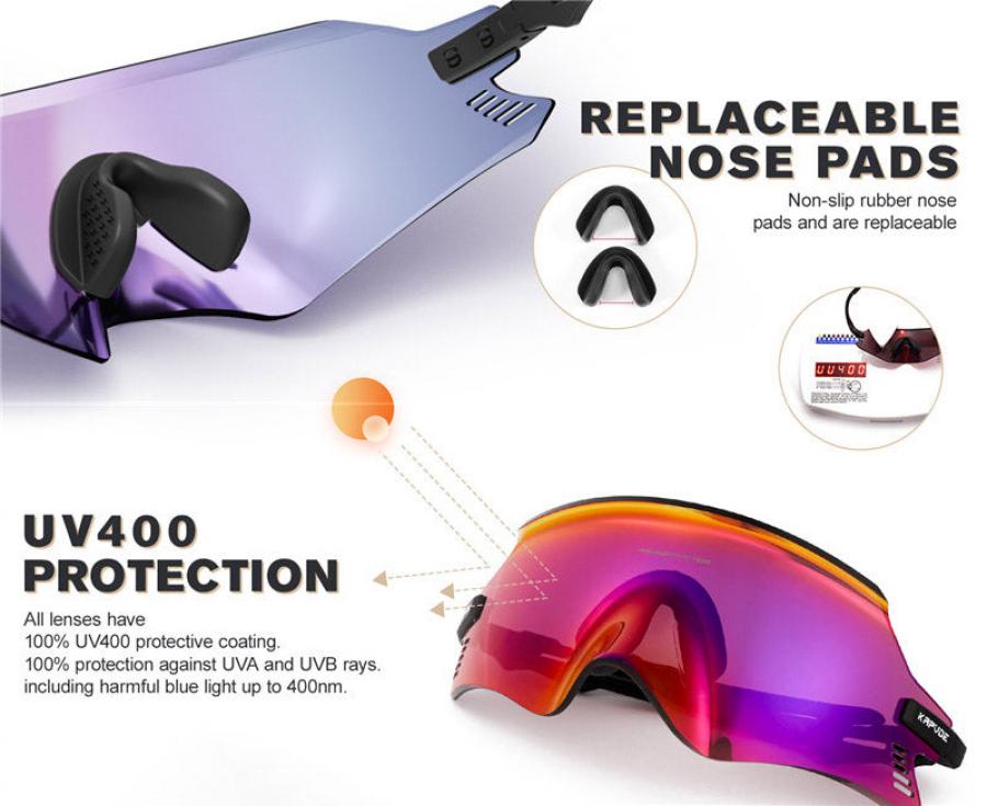 Kapvoe X2 Sports Sunglasses-Blue/Green - D Byk Store