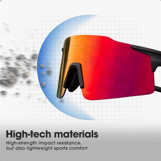 Kapvoe X27 Rimless Sports Glasses - Purple/White - D Byk Store