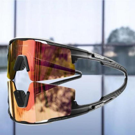Kapvoe X75 Half Frame Sports Sunglasses-Red/Black - D Byk Store