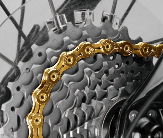 KMC Chain X10 Super Light - Ti - N (Gold) - D Byk Store