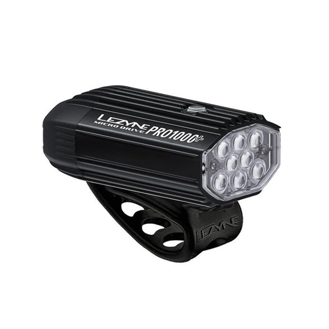 Lezyne Micro Drive Pro 1000+ Front Light - Satin Black (1000 Lumens) - D Byk Store
