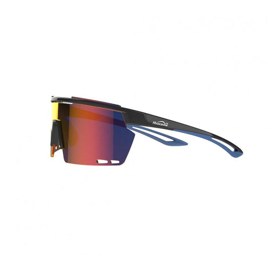 Magicshine Rouler Classic Sports Sunglasses - Black/Blue - D Byk Store