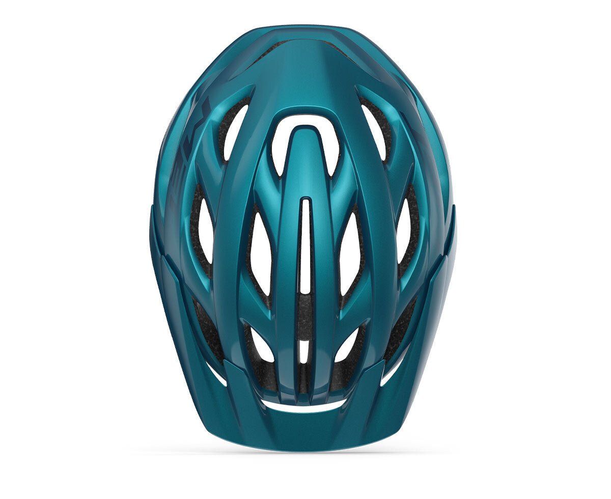 Met Veleno Mips - Teal Blue Metallic | Glossy - D Byk Store