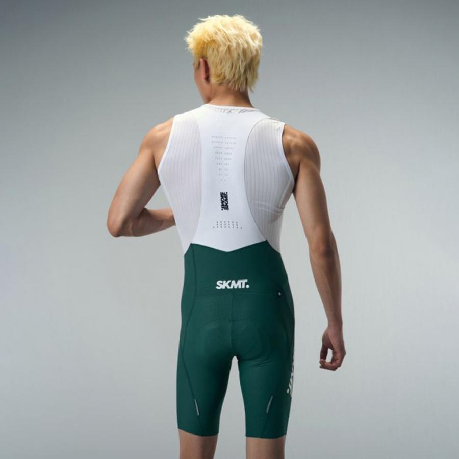 Monton SKMT Flux Block Bibshorts-Forest - D Byk Store