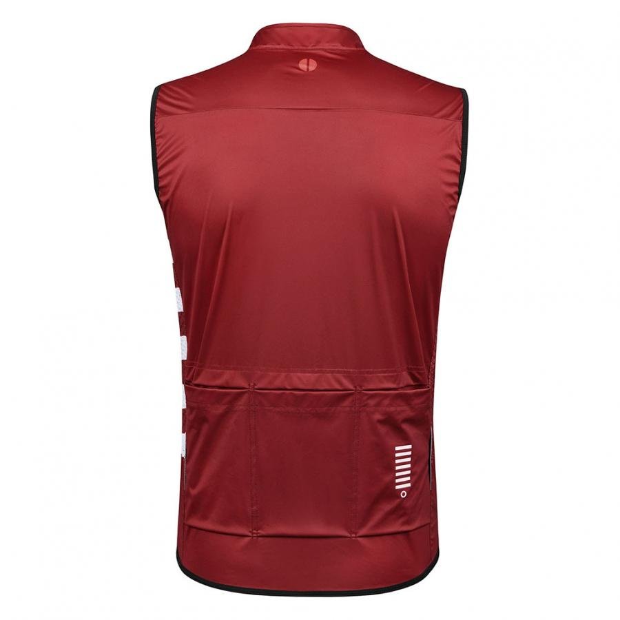 Monton Sunday Windproof Vest-Red Purple - D Byk Store