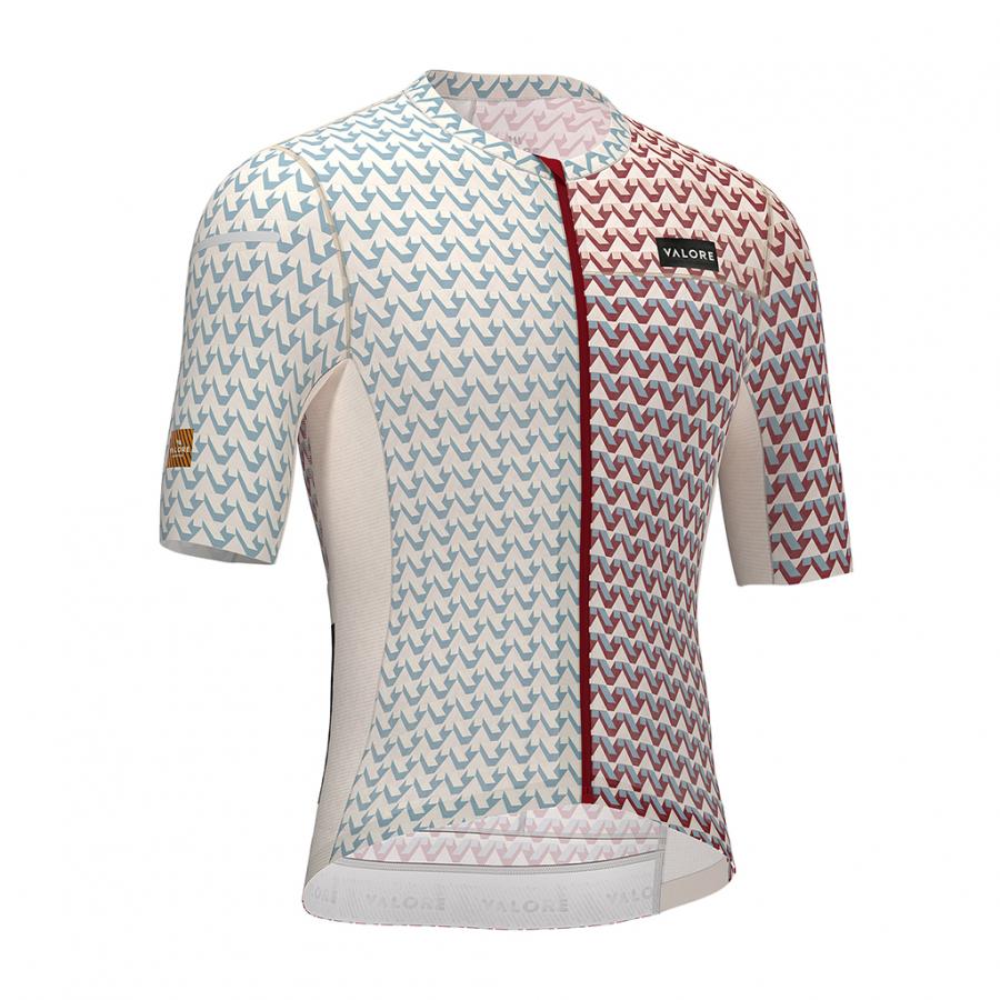 Monton Valore V-Motiva Jersey-Red/Sky - D Byk Store