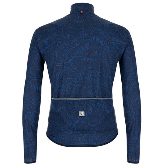 Santini Arte Wind Jacket-Blue - D Byk Store
