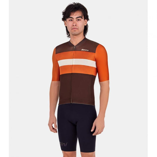 Santini Bengal Unisex Jersey-Rust - D Byk Store