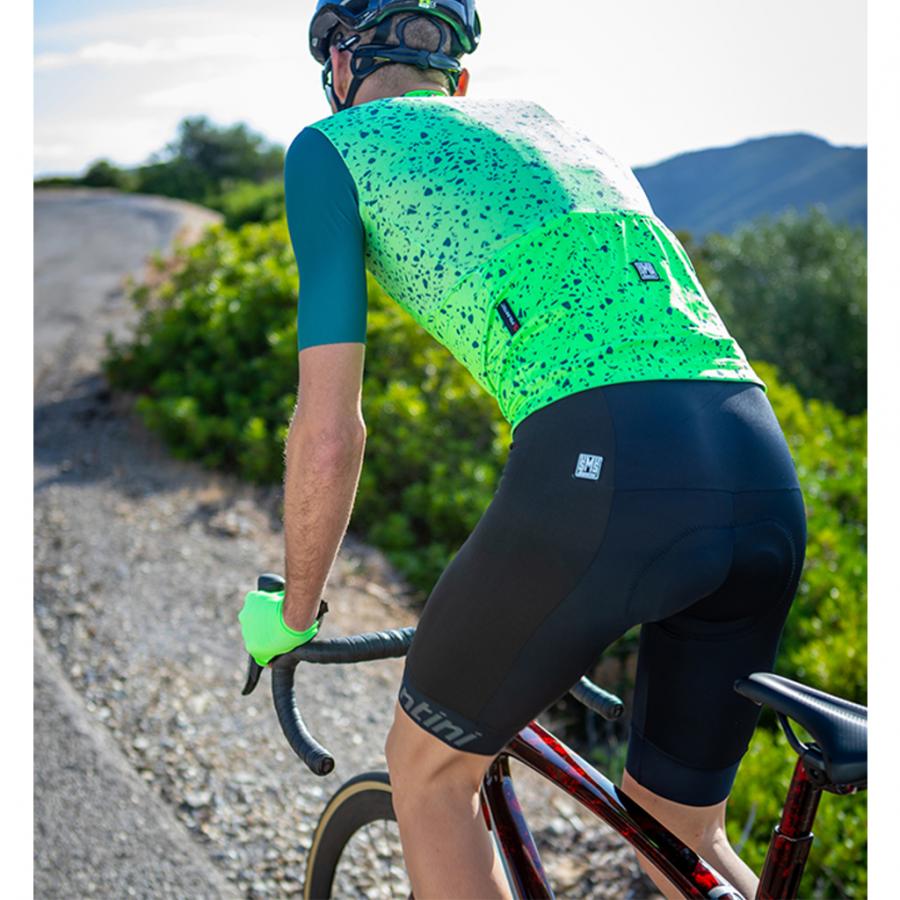 Santini Delta Pietra Jersey-Military Green - D Byk Store