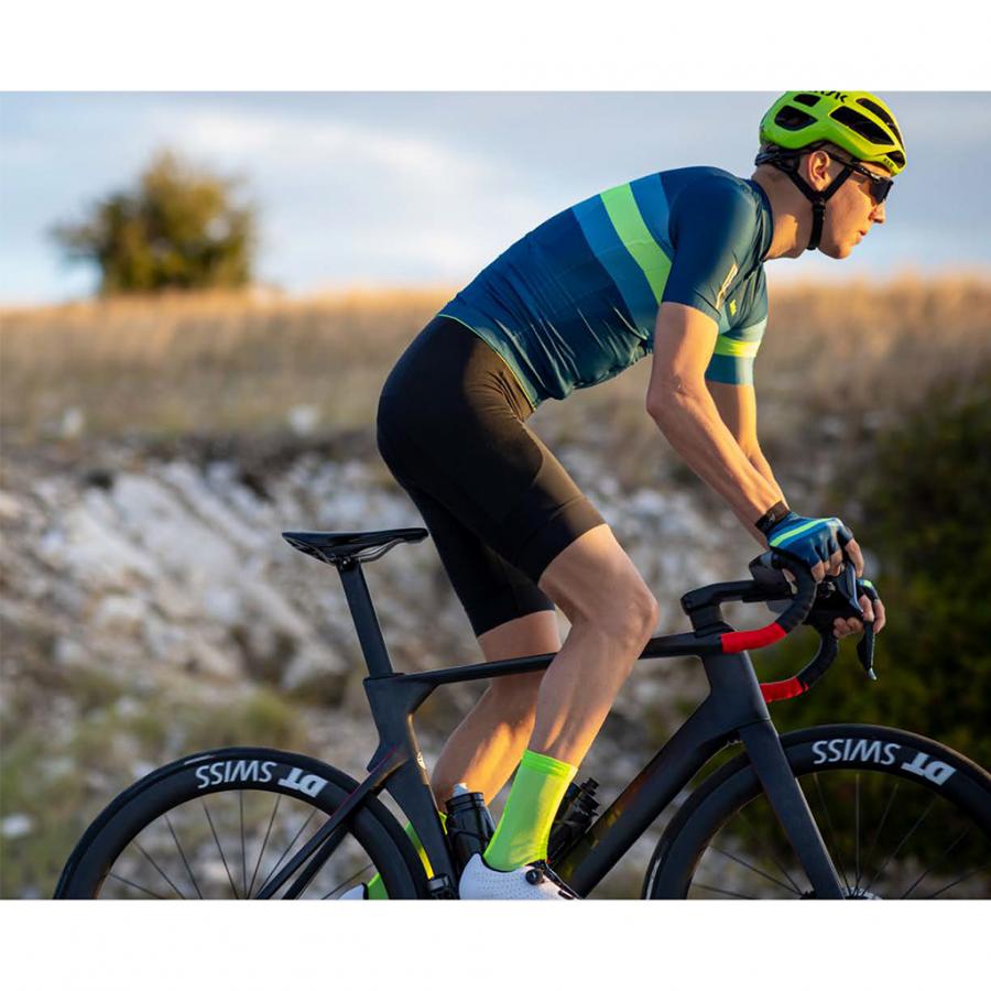 Santini Eco Sleek Bengal Jersey-Green - D Byk Store