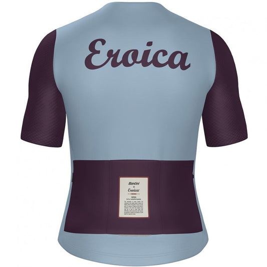 Santini Eroica Borgo Unisex Jersey-Light Blue - D Byk Store