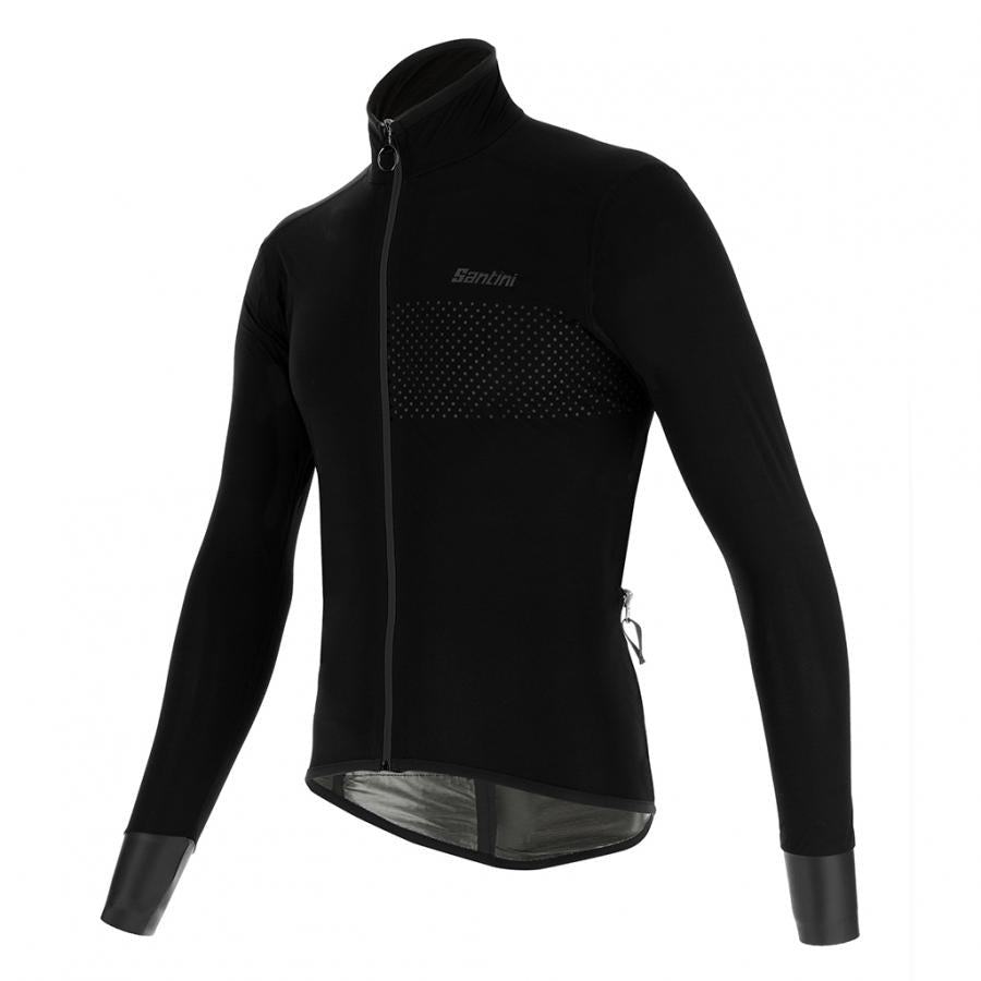 Santini Guard Nimbus Rain & Wind Jacket-Black - D Byk Store