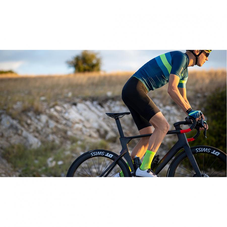 Santini Impact Anti-Abrasion Bibshorts-Black - D Byk Store
