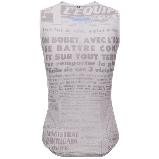 Santini Maillot Jaune M.Ventoux Baselayer-Print - D Byk Store