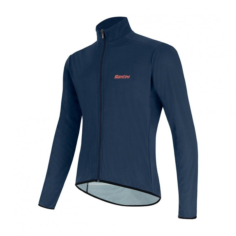 Santini Nebula Puro Windbreaker-Nautica Blue - D Byk Store