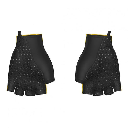 Santini TDF Grand Depart Barcelone Gloves-Yellow - D Byk Store