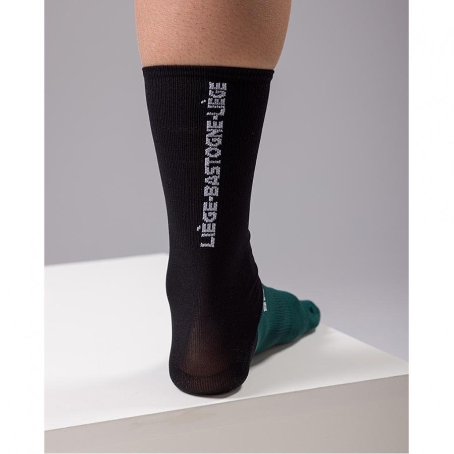 Santini TDF Liege Bastogne Liege Socks-Print - D Byk Store