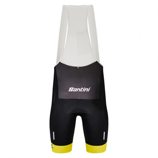 Santini Tour De France GC Leader Pro Bibshorts-Black/Yellow - D Byk Store