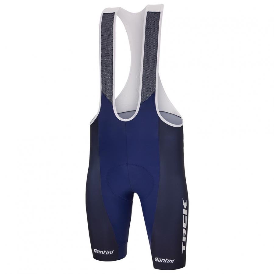 Santini Trek Factory Racing Bibshorts-Navy Blue - D Byk Store