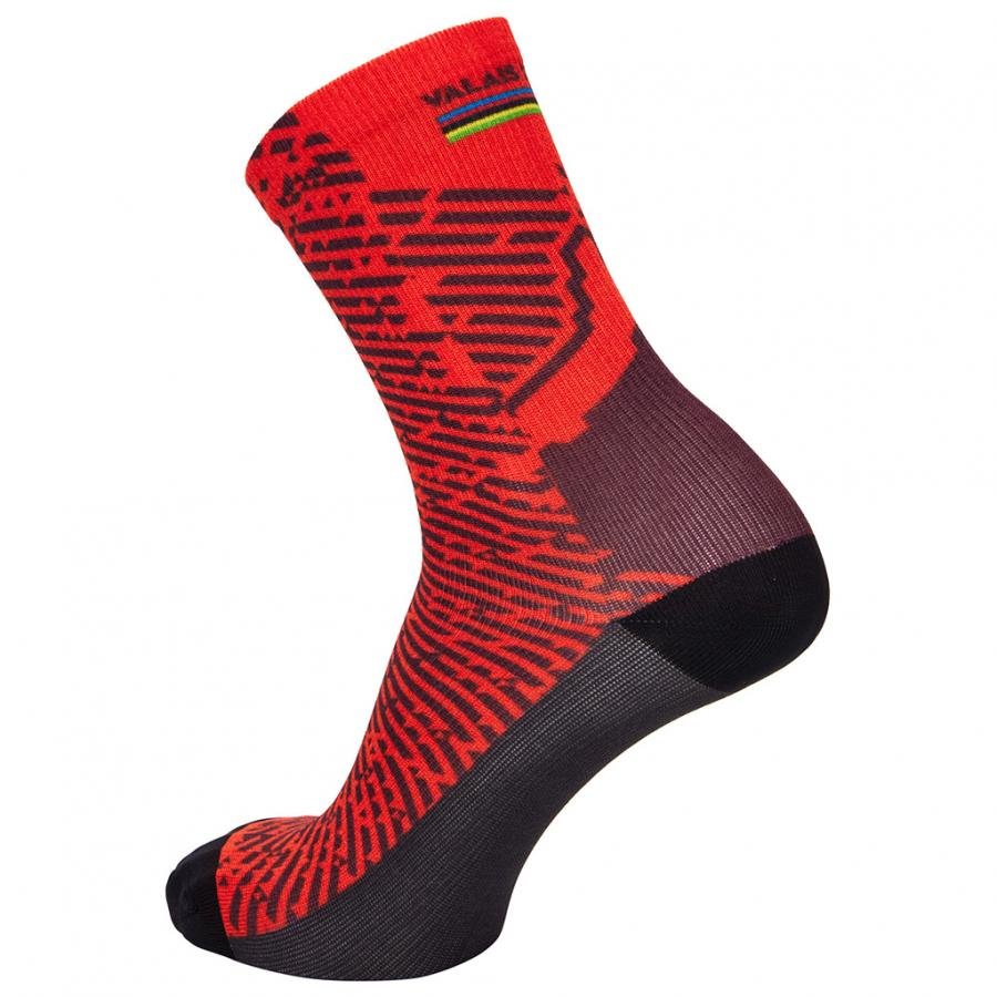 Santini UCI MTB World Championships Valais Socks-Print - D Byk Store