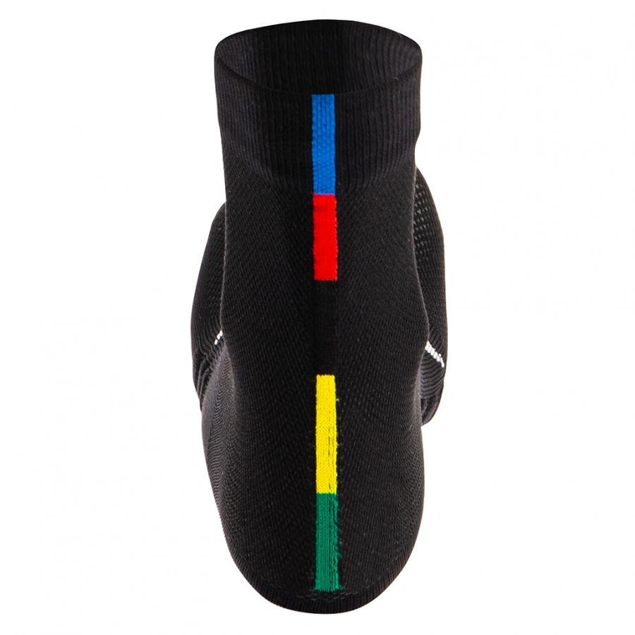 Santini UCI Official Rainbow Socks-Black - D Byk Store