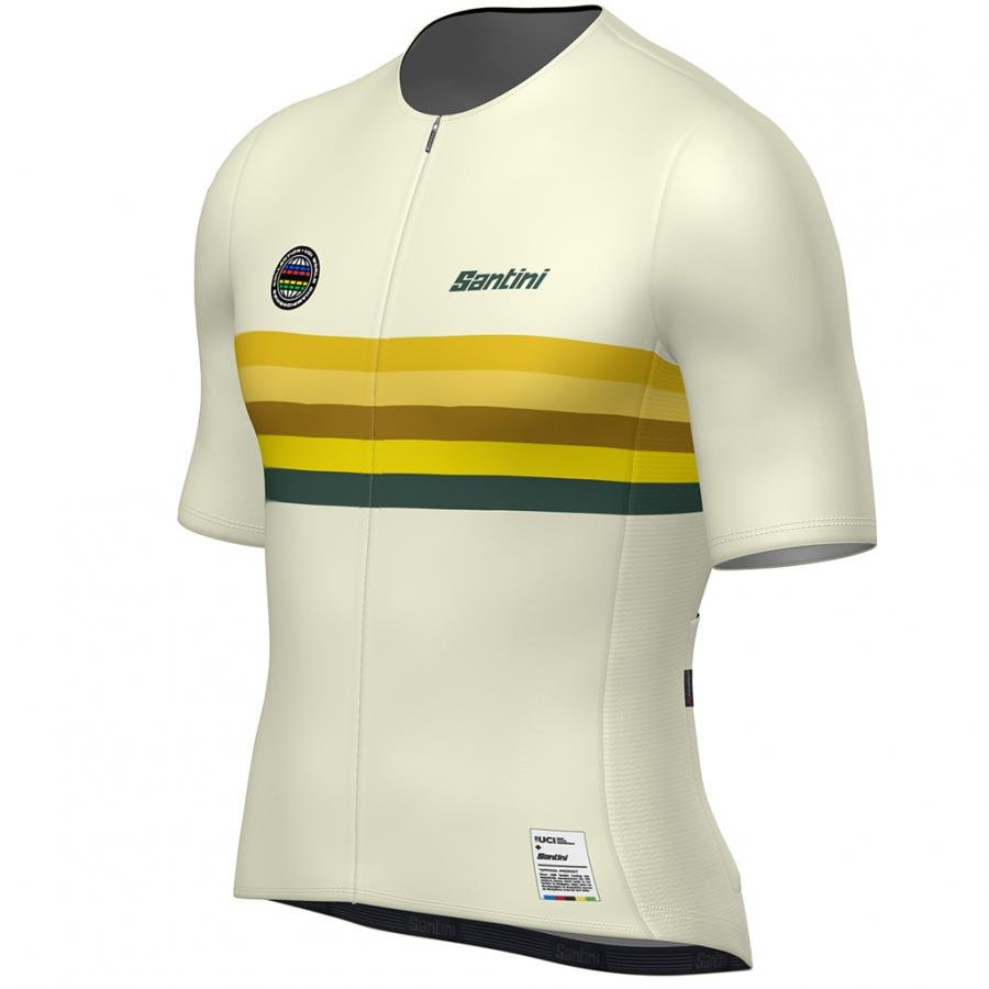 Santini UCI World Champion Nations Line Unisex Jersey-Australia - D Byk Store