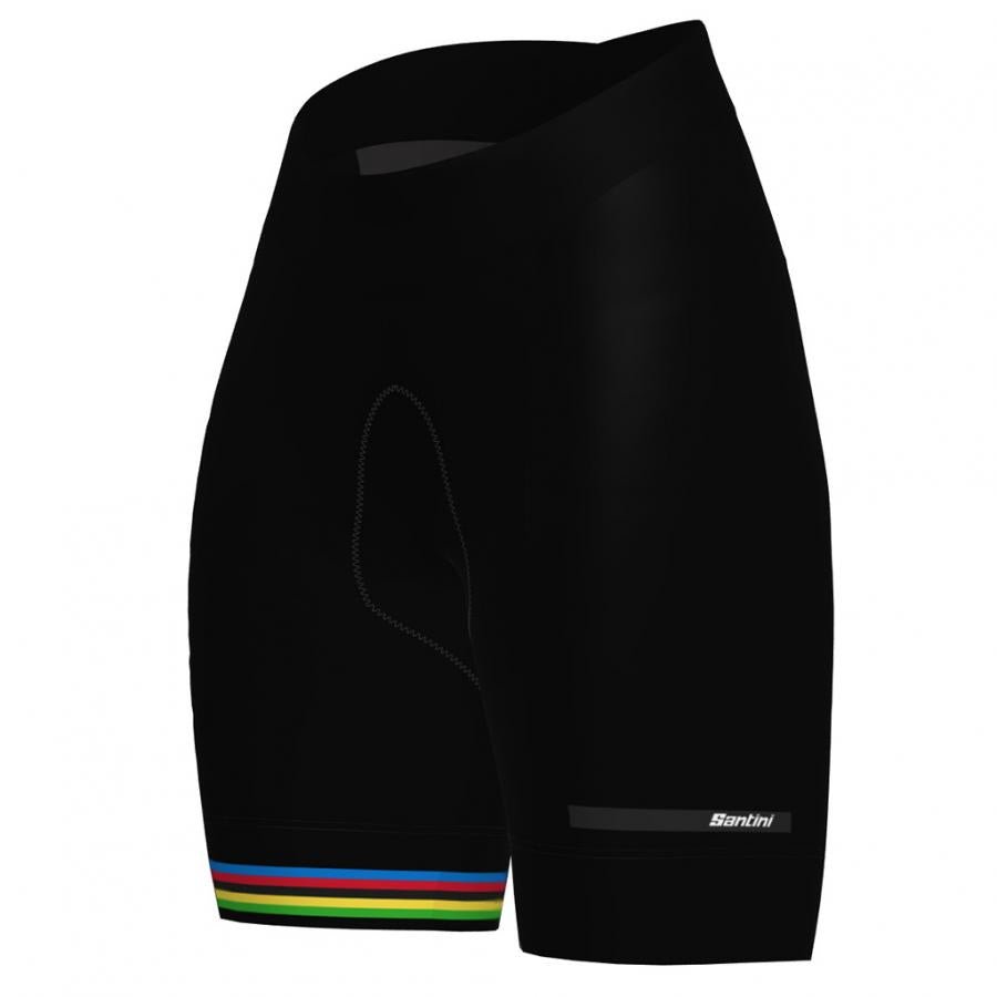 Santini Wmn UCI World Champion Shorts-Black - D Byk Store