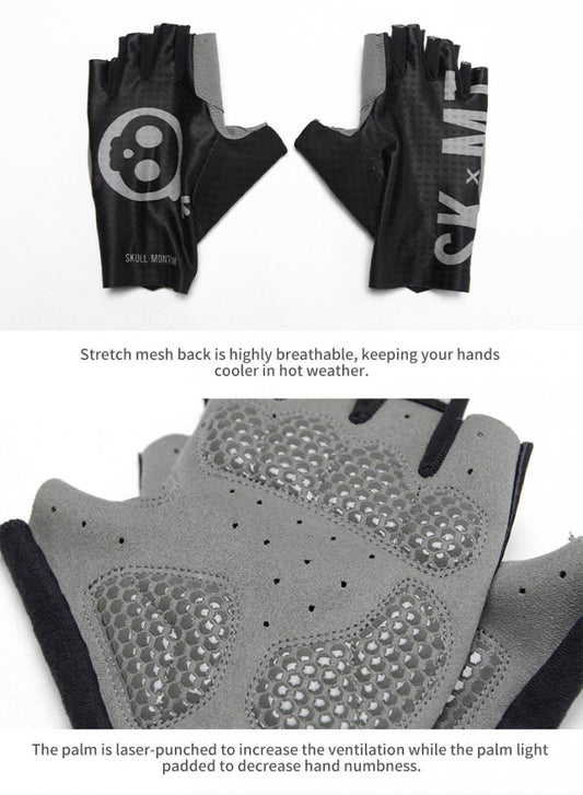 Skull Monton SKMT Gloves - Black - D Byk Store