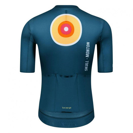 Skull Monton Target Jersey-Blue - D Byk Store