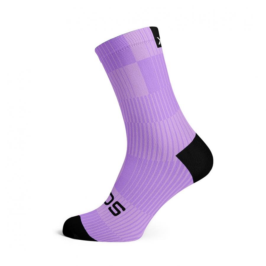 Sox Slight Lilac Minimalist Crew Socks - D Byk Store