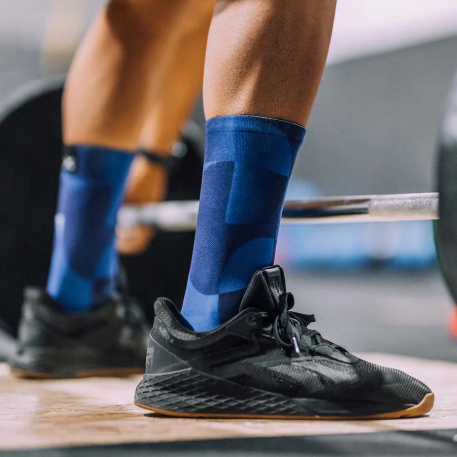 Sox Solid Royal Blue Casual Crew Socks - D Byk Store