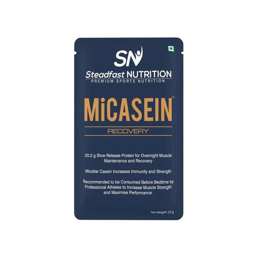 Steadfast Nutrition MiCASEIN – Night Recovery Protein (25g Sachet) - D Byk Store