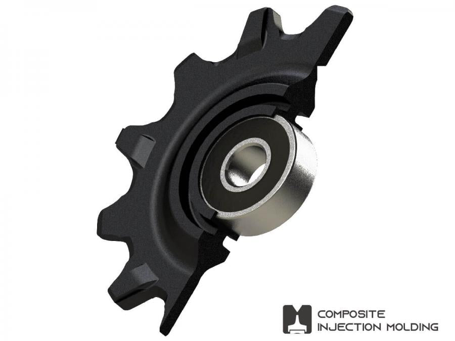 Tripeak Oversize Pulley Kit 12/18T Ceramic Bearing (Shimano Dura-Ace R91 11-Spd)-Gold - D Byk Store