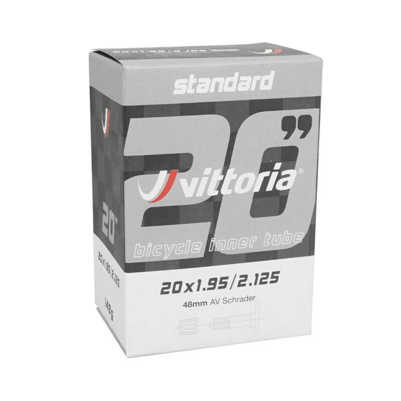 Vittoria Standard Inner Tube 20 x 1.95/2.125" Schrader - D Byk Store